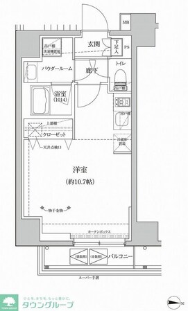 RELUXIA本所吾妻橋IIIの物件間取画像